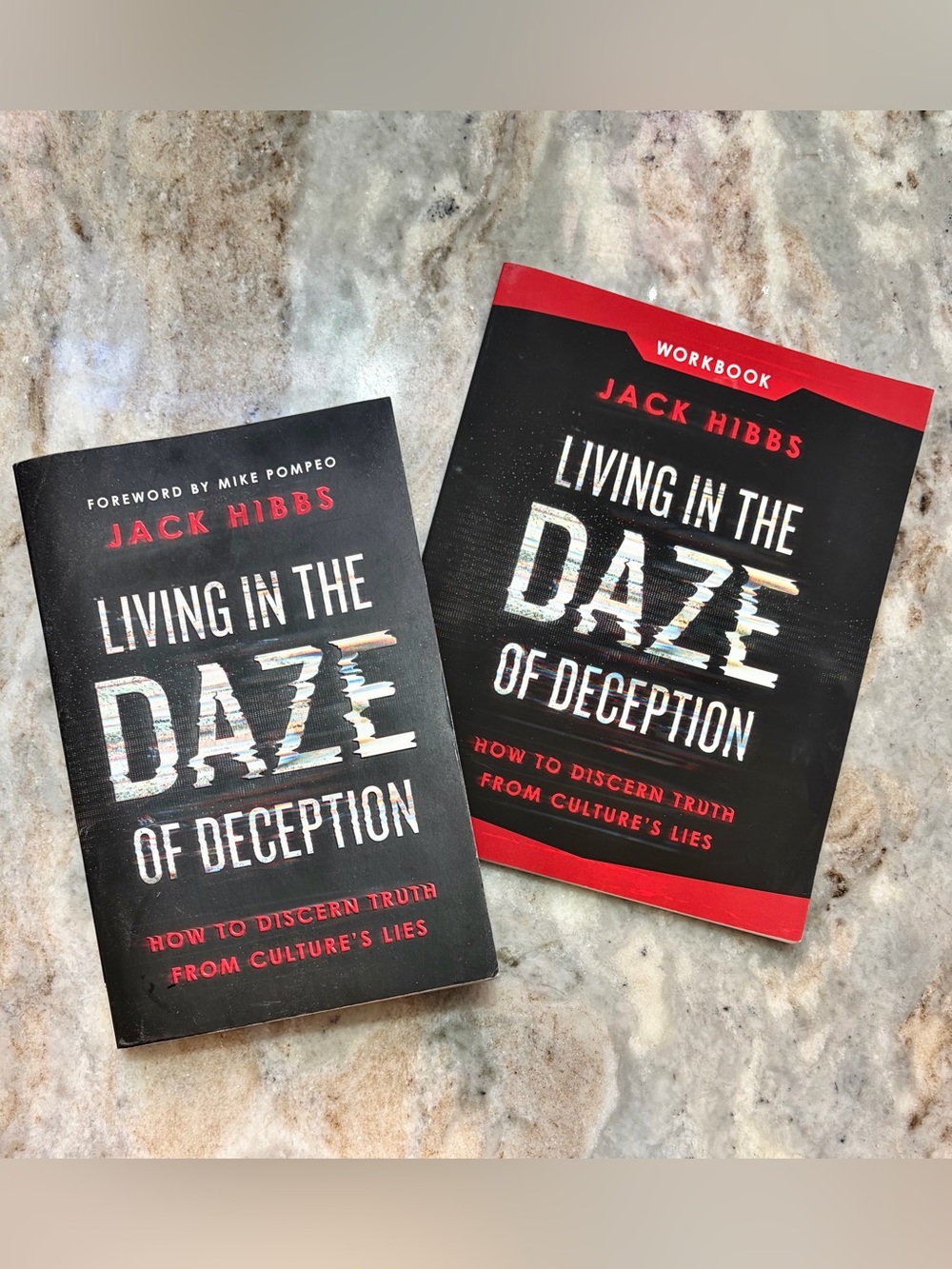 NWT! ✝️ Jack Hibbs: Living in the Daze of Deception, Book & Workbook